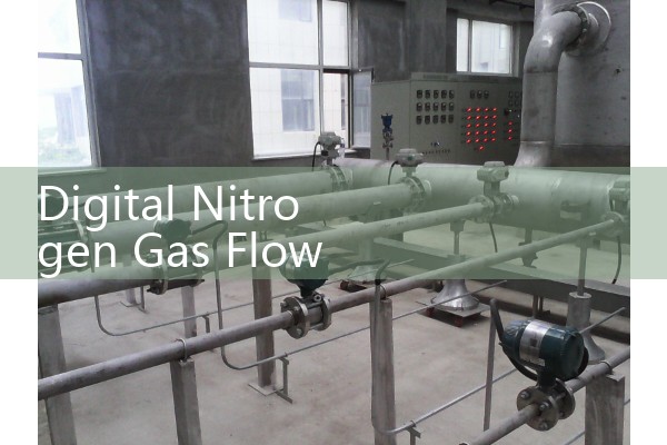 Digital Nitrogen Gas Flow Meter: Thermal Mass Purging Airflow Line Trackers