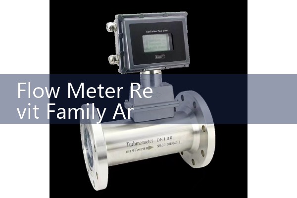 Flow Meter Revit Family Architecture: Standard Mechanical Piping Components for HVAC Layouts