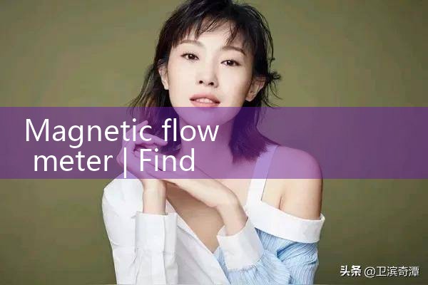 magnetic flow meter|mass flowmeter
