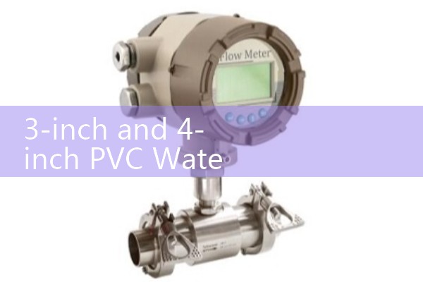 3-inch and 4-inch PVC Water Processing and Irrigation Flow Meter: Digital Specs
