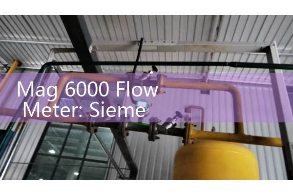 Mag 6000 Flow Meter: Siemens Digital Signal Transmitter Specs