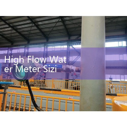 High Flow Water Meter Sizing: Large-Diameter Flanged Electromagnetic Sensors for Water Mains